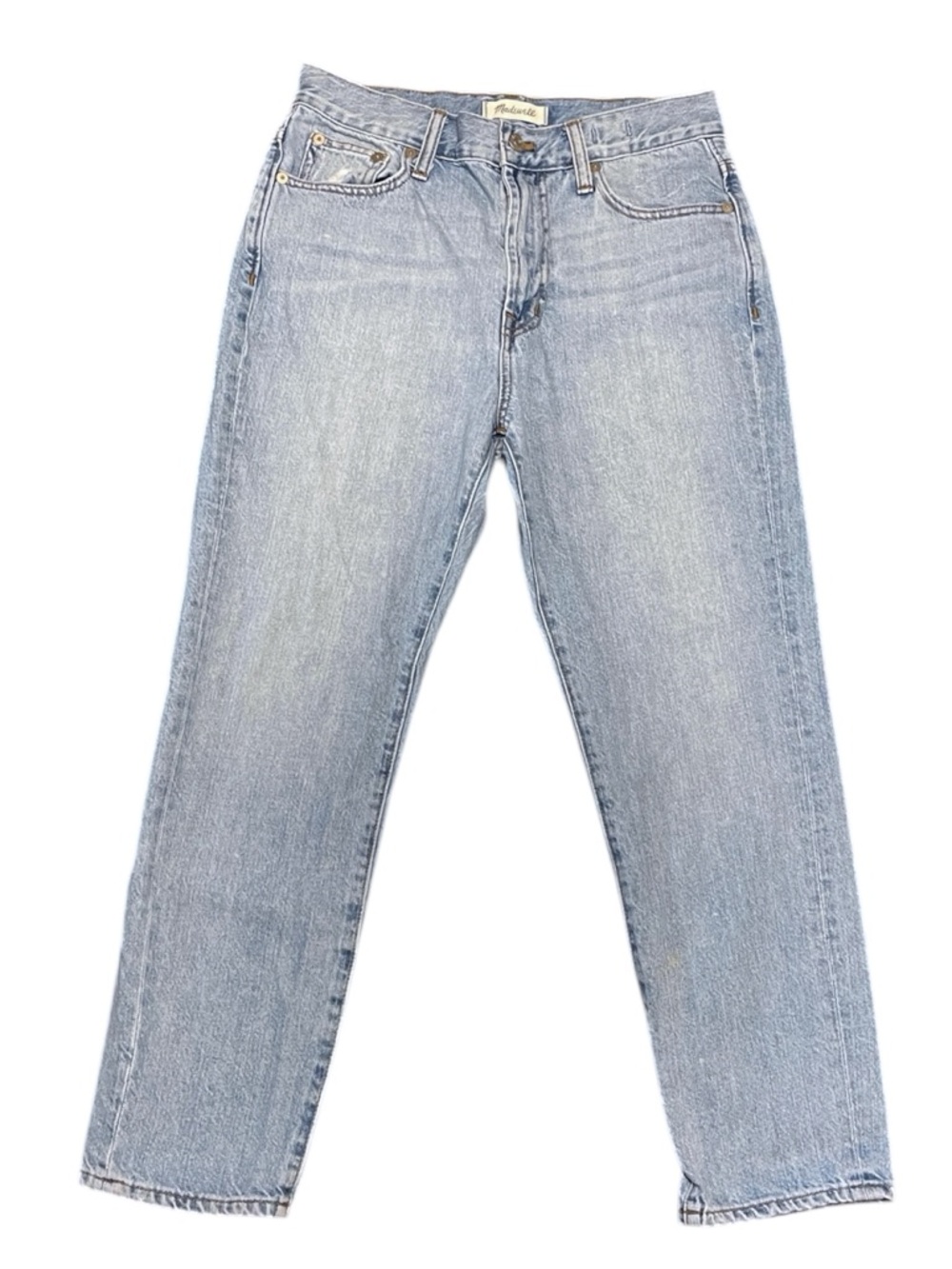 Madewell The Perfect Vintage Jean in Fitzgerald Wash Light Denim Classic Size 27